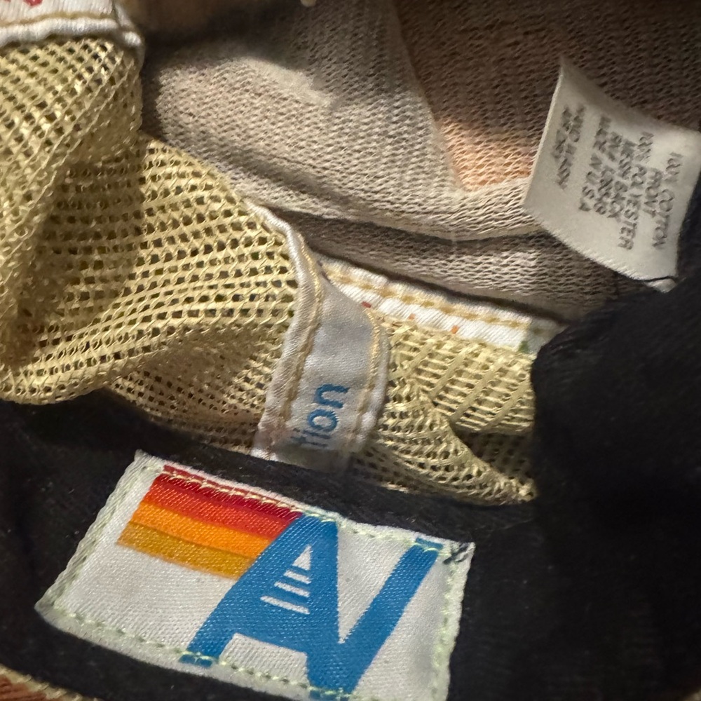 Aviator Nation Brown Corduroy Trucker Hat - Picture 2 of 2